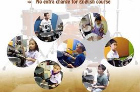 Available now!!! Bilingual Drum Course(Thai-English) at Musictree Academy.                                     โรงเรียนสอนดนตรีmusictree #http://www.musictreeacademy.com/# Line@musictree เปิดแล้ว!!!!! สอนกลองคอร์สอินเตอร์ รับสอนกลองภาษาอังกฤษ.